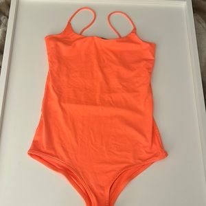 Zara body suit spaghettini strap